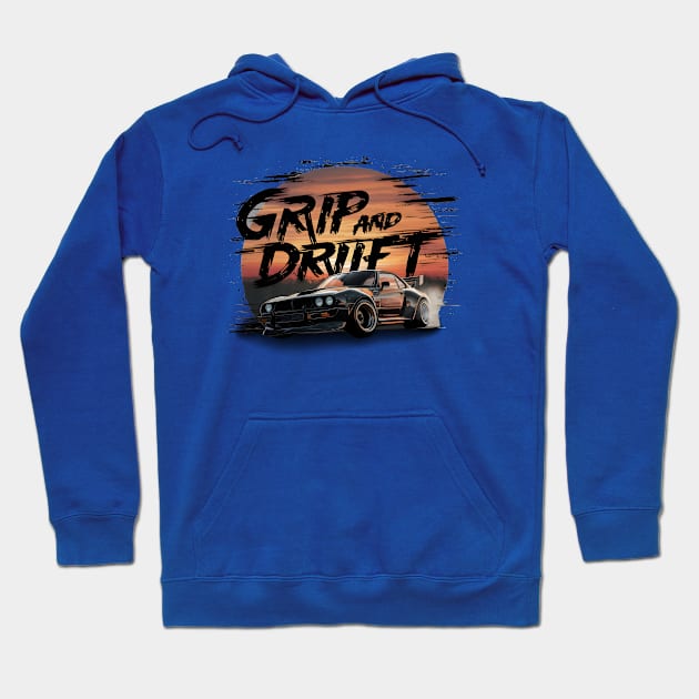 Grip and Drift Hoodie by LENTEE